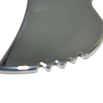 Facial Energy Beauty Tools, Tera Hertz Stone Gua Sha Scraper, Anti-Wrinkle Swelling Terahertz Guasha Massager Board