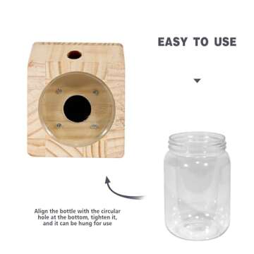 Best Bee Trap for Outdoor Carpenter Bee Protection - 2 Pack