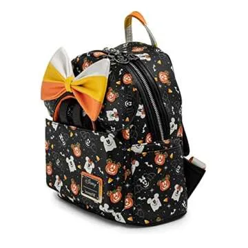 Loungefly Disney Mickey Minnie Spooky Mice Bag & Ears Headband