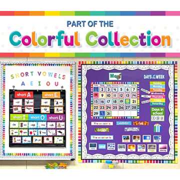 Teacher Created Resources Colorful Scalloped Die-Cut Border Trim