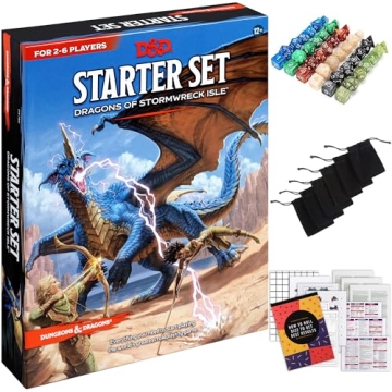 D&D 6th Edition Starter Set with Extra Dice & Master Screen