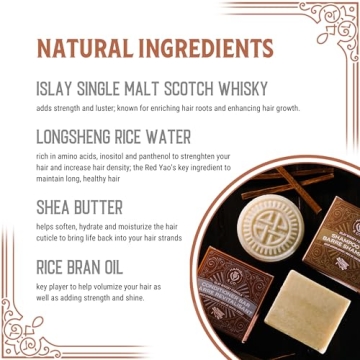 Natural Whiskey-Infused Conditioner Bar for Men by Hamish & Co.