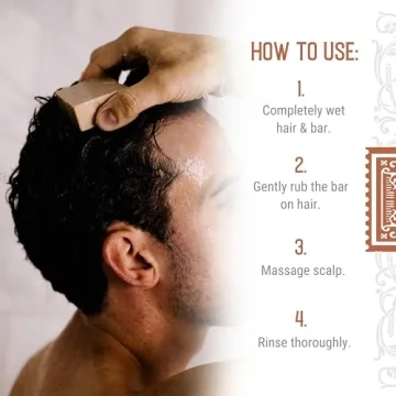 Natural Whiskey-Infused Conditioner Bar for Men by Hamish & Co.