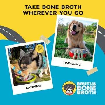 Brutus Bone Broth - Natural Dog Sauce for Picky Eaters