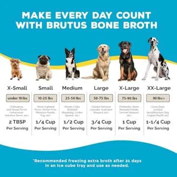 Brutus Bone Broth - Natural Dog Sauce for Picky Eaters