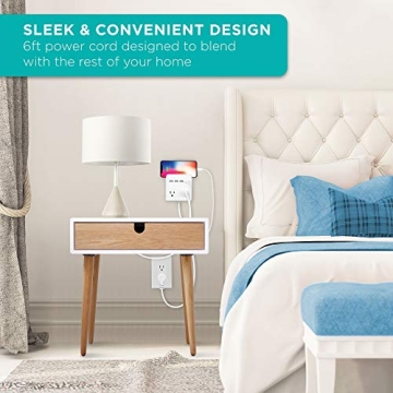 iHome Power Reach Outlet Extender with Fast Charging Ports