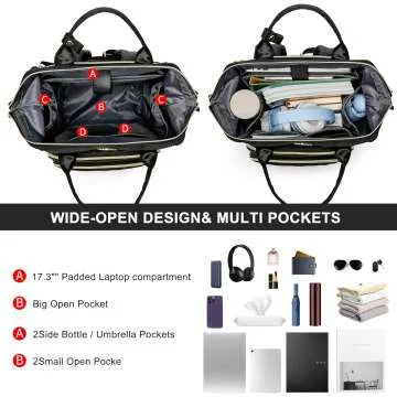 CAFELE 17.3 Inch Waterproof Laptop Backpack for Work