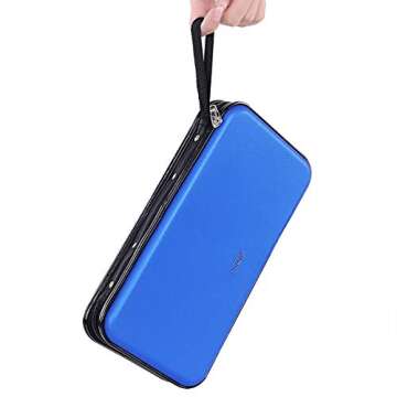 XiongYe 72 Capacity Heavy Duty CD DVD Holder with Zipper