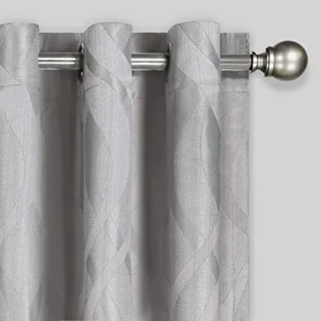 Eclipse Caprese Blackout Curtains - Modern Thermal Grommet Panel