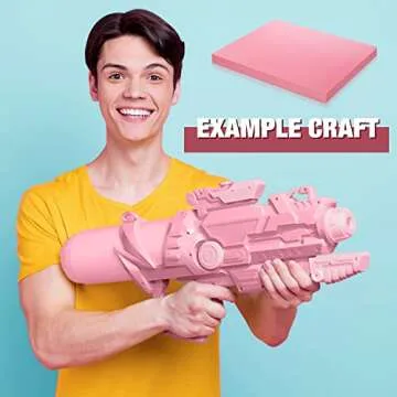 Hanaive Pink Insulation Foam, 12 x 15" and 12 x 7.5" Insulating XPS Foam Board Rectangles Foam Sheets for Art Supplies or Home Improvements Projects Wall Window(4 Pcs,Thickness：1 Inch)