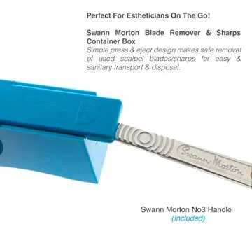 Swann Morton Scalpel Blade Remover with Handle and Hemostat