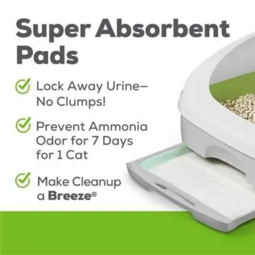 Purina Tidy Cats Litter, Breeze Litter Pellets to be Used with Breeze Litter System, Prevents Dust and Tracking, 3.5 LB Each (Pack of 2)