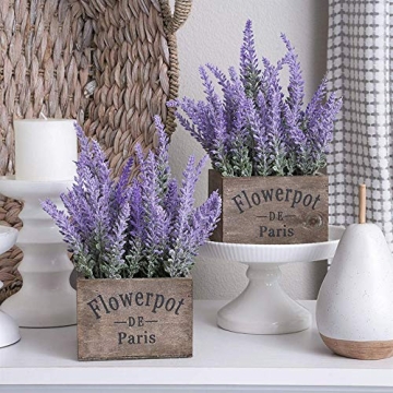 Leyaron Artificial Lavender Bouquets for Home Decor