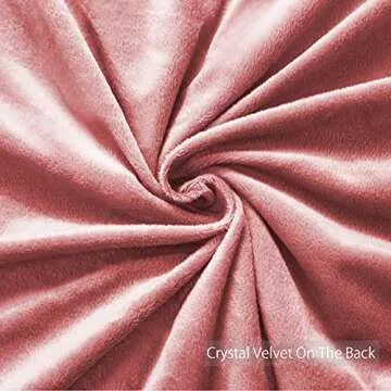 JOYPOINT 3 PC Plush Shaggy Duvet Cover Set Luxury Ultra Soft Crystal Velvet Bedding Sets£¨1 Faux Fur Duvet Cover + 3 Faux Fur Pillowcases,Zipper Closure(Queen£¬Candy Pink)