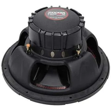 KICKER 12" CompVR Subwoofers Bundle for Premium Bass
