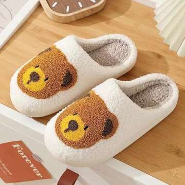 NEVEROLD Fun Cute Trendy Cartoon Illustrated Smile Face and Characters Colorful Comfort Cozy Plush W...