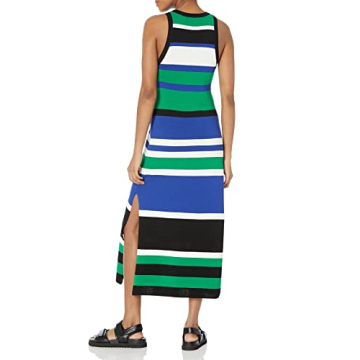 Stylish The Drop Women's High-Neck Maxi Sweater Dress