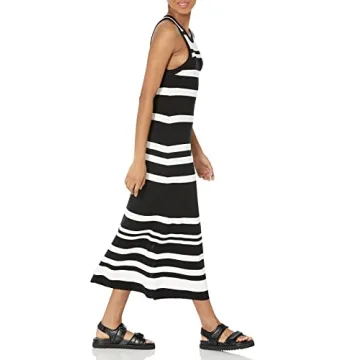 Stylish The Drop Women's High-Neck Maxi Sweater Dress