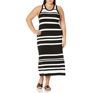 Stylish The Drop Women's High-Neck Maxi Sweater Dress