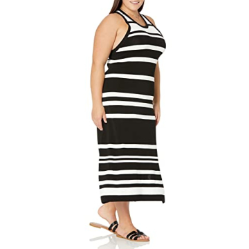 Stylish The Drop Women's High-Neck Maxi Sweater Dress