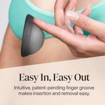 Cora Menstrual Disc | Reusable Period Disc | Wear Up to 12-Hours | Sustainable Alternative to Tampons/Pads | for Light/Heavy Flows | Leak Proof | Medical Grade Silicone | Eco-Friendly Feminine Hygiene