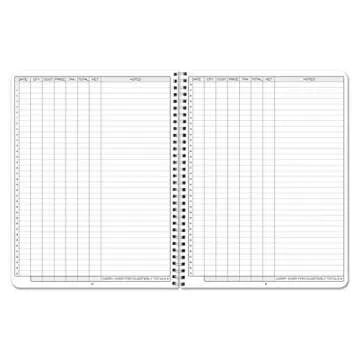 Daily Sales Detail Log Book for Business Efficiency