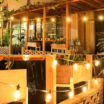 Zuske 240FT Vintage Outdoor String Lights for Any Occasion