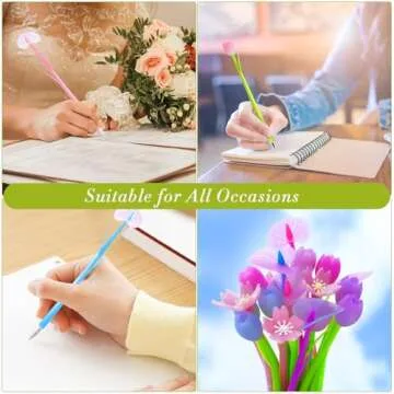 Color Changing Flower Pens for Creative Writing - 18 Pieces