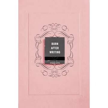 Burn After Writing Journal - A Unique Tool for Self-Discovery and Reflection