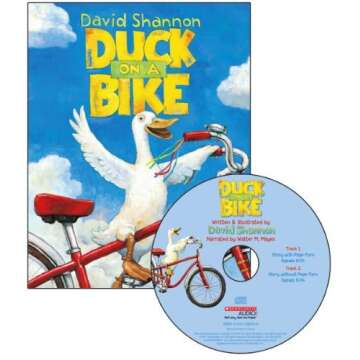 Duck on a Bike (Read Along Book & CD) - Fun Storytime Adventure for Kids