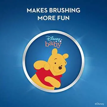 Oral-B Baby Toothbrush Featuring Disney's Pooh, Baby Soft Bristles, 0-3 Years, 1 Count