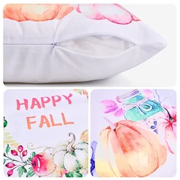 Buy Wareon Fall Decor Pillow Covers for Autumn Style
