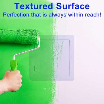 Suteck Plumbing Access Panel for Drywall Ceiling 6 x 6 Inch Reinforced Plastic Wall Access Doors Removable Hinged Panel