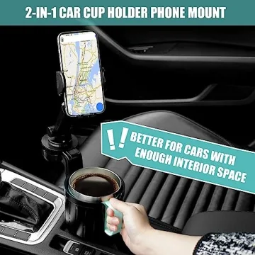 MS MASTER SHOW Large Cup Holder with Smartphone Mount