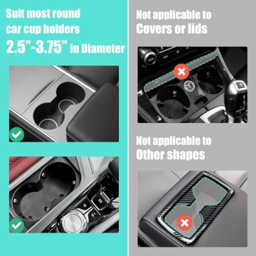MS MASTER SHOW Large Cup Holder with Smartphone Mount