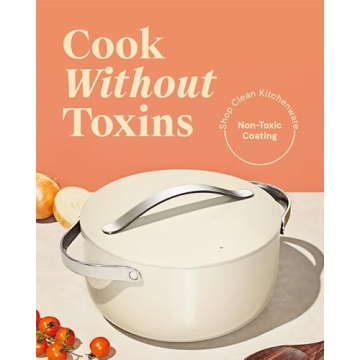 Caraway 6.5 Quart Dutch Oven - Stylish Non-Stick Cookware