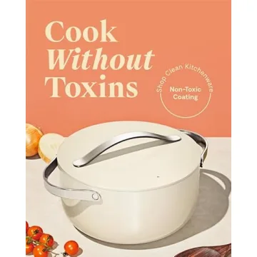 Caraway 6.5 Quart Dutch Oven - Stylish Non-Stick Cookware