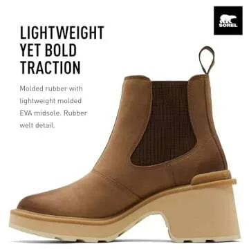 Sorel Women's Hi-Line Heel Chelsea Boots - Stylish Waterproof Footwear