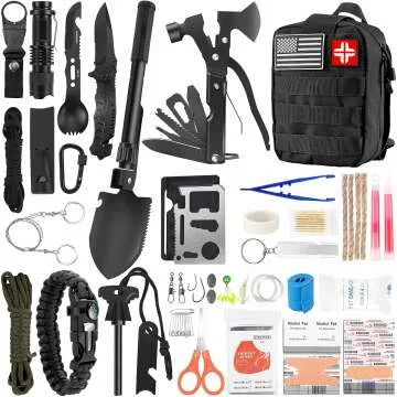 Survival Kit & First Aid Gear for Outdoor Adventures