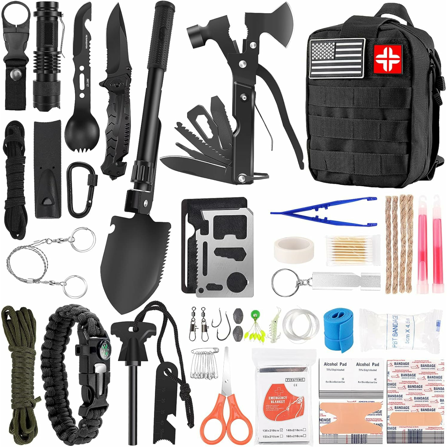 Survival Kit & First Aid Gear for Outdoor Adventures