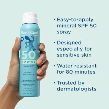 Blue Lizard Sensitive Mineral Sunscreen SPF 50+ - 5 Ounce