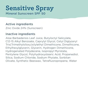 Blue Lizard Sensitive Mineral Sunscreen SPF 50+ - 5 Ounce