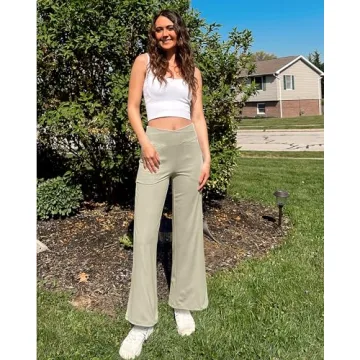 G4Free Yoga Pants for Women - Wide Leg Comfort