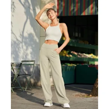 G4Free Yoga Pants for Women - Wide Leg Comfort