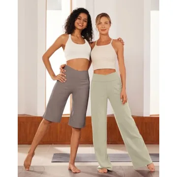 G4Free Yoga Pants for Women - Wide Leg Comfort