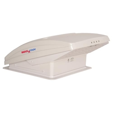 MaxxFan Deluxe RV Vent with Dual Airflow & Rain Shield