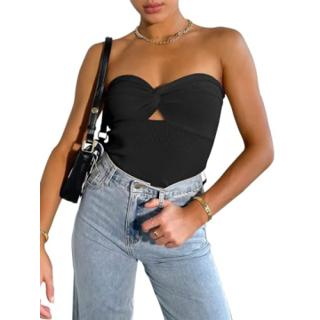 ANRABESS Womens Crop Tops 2023 Summer Fashion Styles