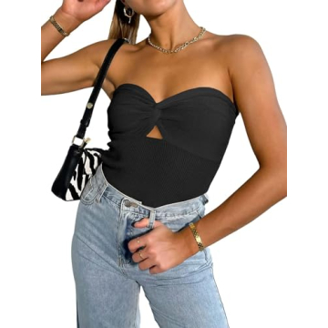 ANRABESS Womens Crop Tops 2023 Summer Fashion Styles