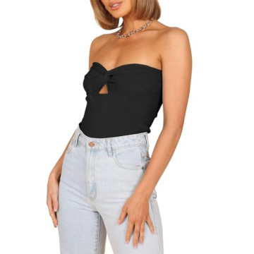 ANRABESS Womens Crop Tops 2023 Summer Fashion Styles