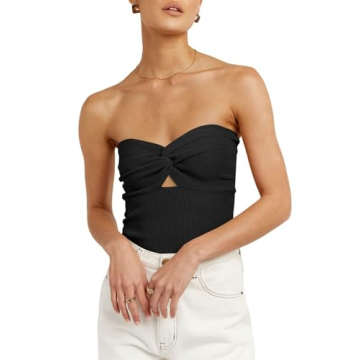 ANRABESS Womens Crop Tops 2023 Summer Fashion Styles